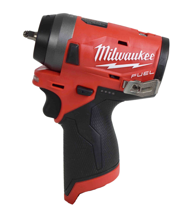 Milwaukee 2552-20 M12 FUEL 1/4inch Cordless Stubby Impact Wrench (Bare Tool Only)