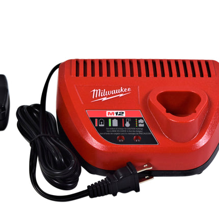 Milwaukee 2554-22 M12 FUEL 12V Stubby 3/8 in. Impact Wrench Kit