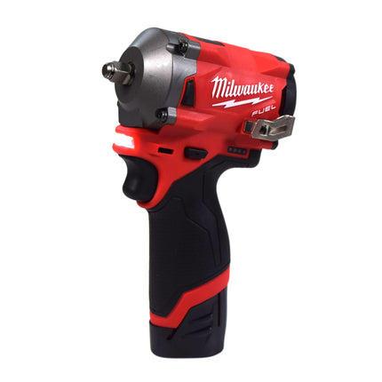 Milwaukee 2554-22 M12 FUEL 12V Stubby 3/8 in. Impact Wrench Kit