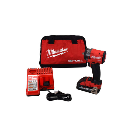 M18 FUEL 18-Volt Lithium-Ion Brushless Cordless 3/8 in. Compact Impact Wrench w/Friction Ring High Output Kit