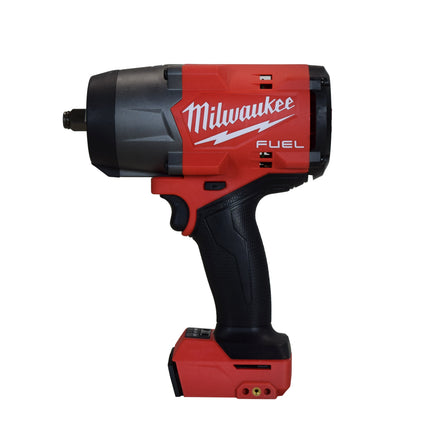 Milwaukee M18 FUEL 18V 1/2" High Torque Impact Wrench Kit with Friction Ring – Powerstate Brushless Motor, Redink Plus Intelligence, M18 REDLITHIUM Battery & Charger – Compact High-Output Impact Tool