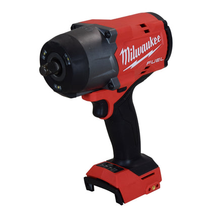 Milwaukee M18 FUEL 18V 1/2" High Torque Impact Wrench Kit with Friction Ring – Powerstate Brushless Motor, Redink Plus Intelligence, M18 REDLITHIUM Battery & Charger – Compact High-Output Impact Tool