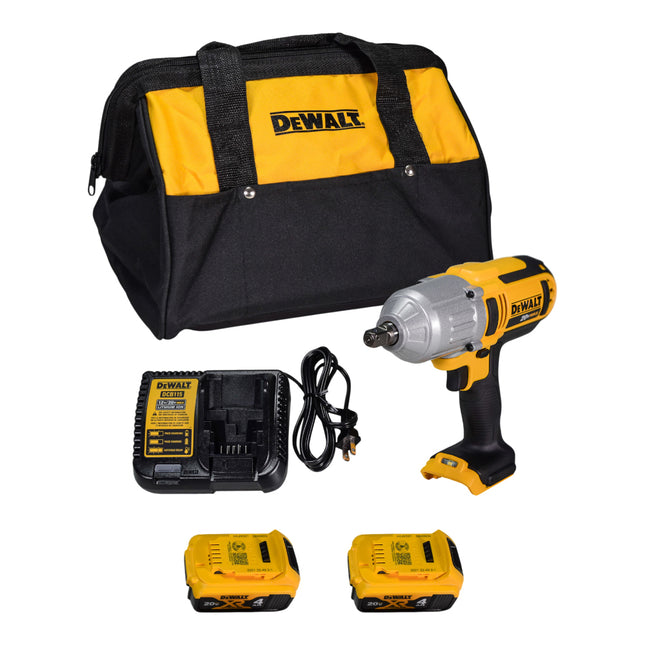 Dewalt DCF889M2 20V MAX XR Cordless Lithium-Ion 1/2 in. High-Torque Impact Wrench