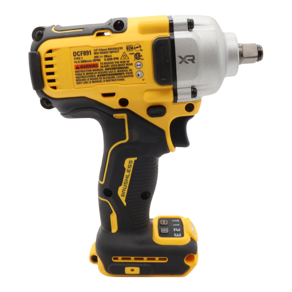 DeWalt DCF891B 20V Cordless 1/2" Impact Wrench (Tool Only)