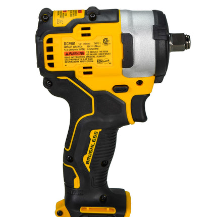 Dewalt DCF901B 12V Max XTREME Brushless 1/2" Cordless Impact Wrench (Bare Tool)