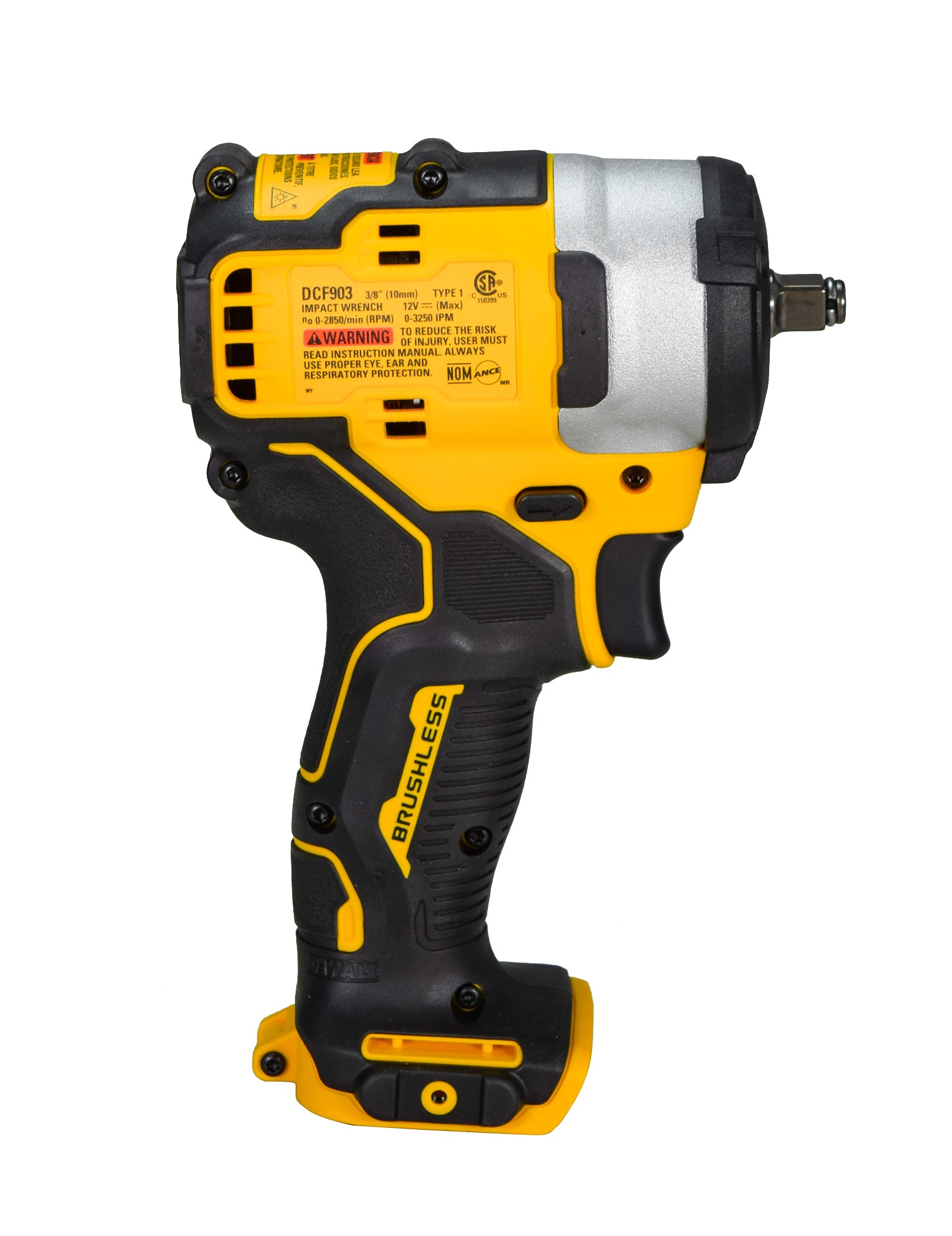 Dewalt DCF903B 12V Max XTREME Brushless 3/8" Cordless Impact Wrench (Bare Tool)
