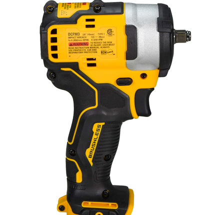 Dewalt DCF903B 12V Max XTREME Brushless 3/8" Cordless Impact Wrench (Bare Tool)