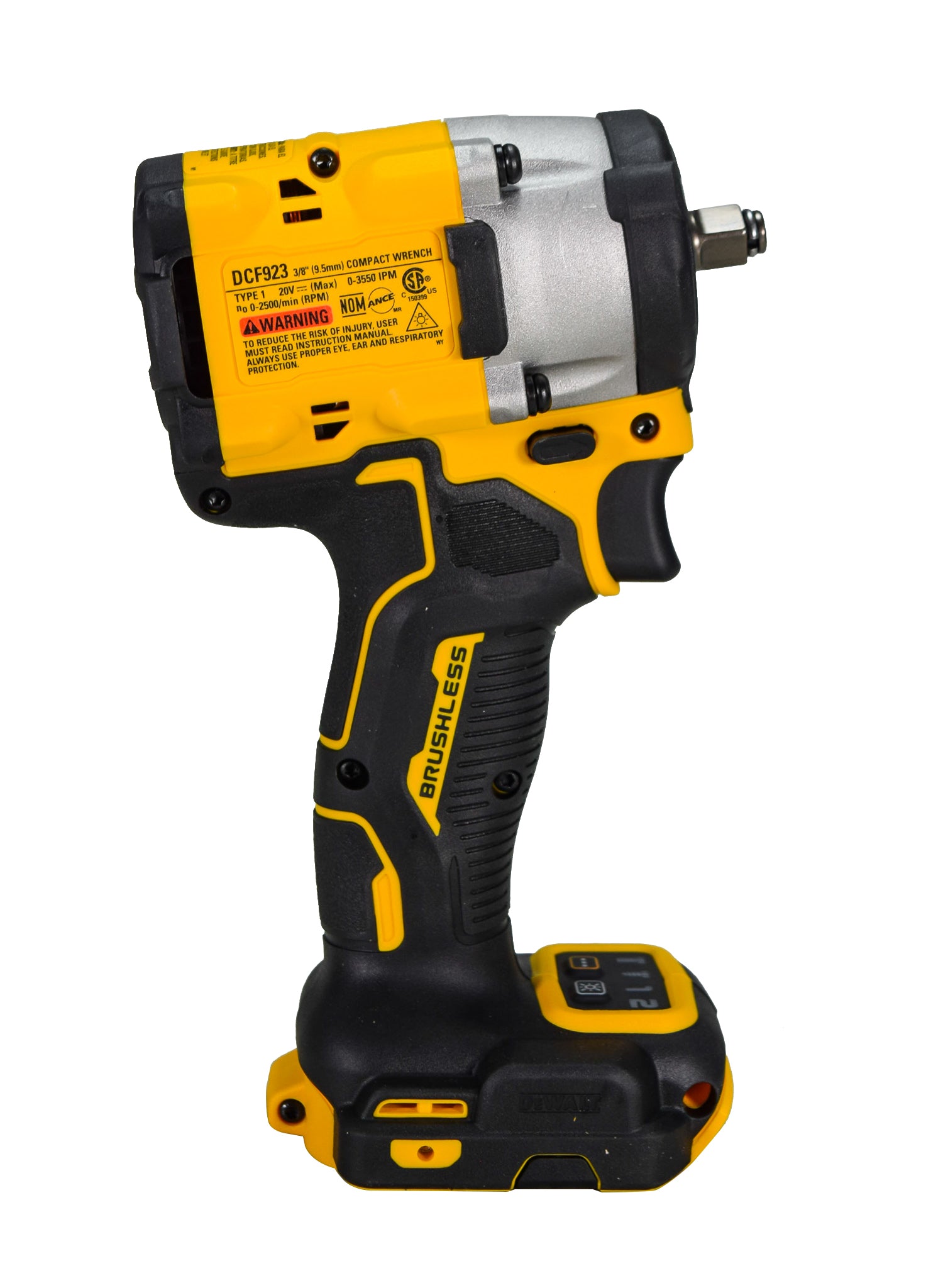 Dewalt DCF923B 20V Atomic Cordless Brushless 3/8" Impact Wrench (Bare Tool)