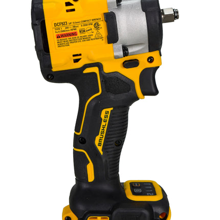 Dewalt DCF923B 20V Atomic Cordless Brushless 3/8" Impact Wrench (Bare Tool)