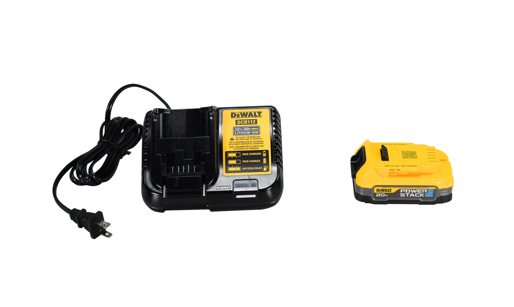 DeWalt DCF923E1 3/8In Compact Impact Wrench Pstack Kit