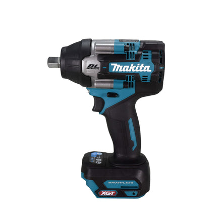 Makita GWT08D 40V max XGT Brushless Cordless 4‑Speed Mid‑Torque 1/2" Sq. Drive Impact Wrench Kit w/ Detent Anvil (2.5Ah)