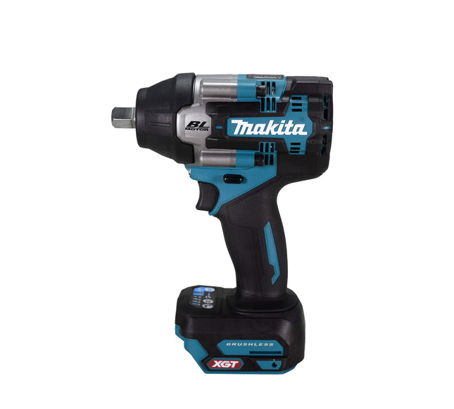 Makita GWT08D 40V max XGT Brushless Cordless 4‑Speed Mid‑Torque 1/2" Sq. Drive Impact Wrench Kit w/ Detent Anvil (2.5Ah)