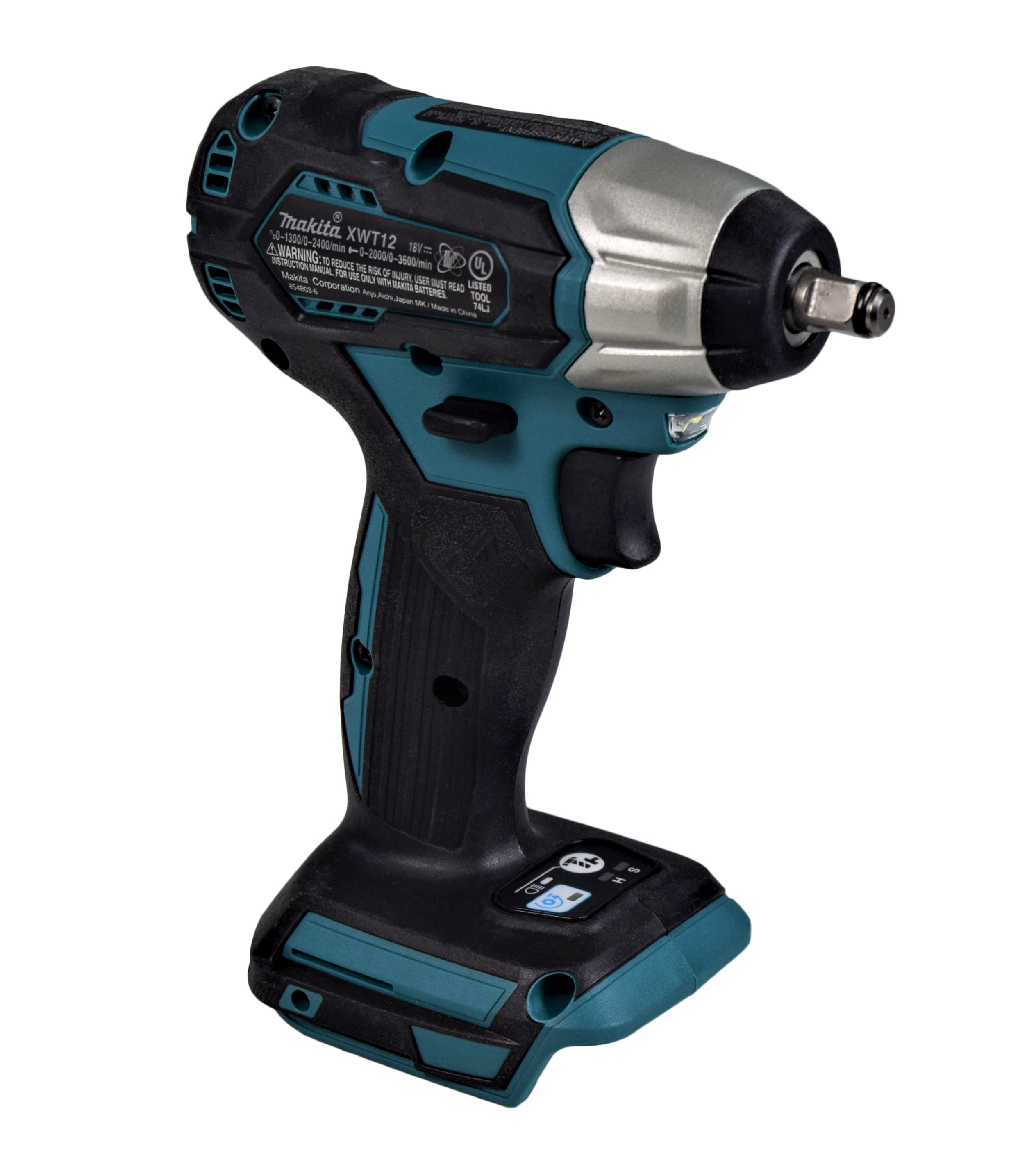 Makita XWT12Z 18V LXT Lithium-Ion Sub-Compact Brushless Cordless 3/8-inch Sq. Drive Impact Wrench (Tool Only)