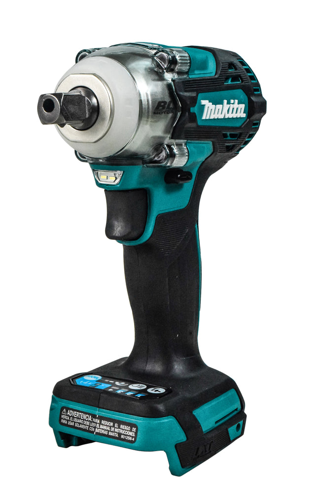 Makita XWT15Z 18V LXT Lithium-Ion Brushless Cordless 4-Speed 1/2" Sq. Drive Impact Wrench w/Detent Anvil, Tool Only