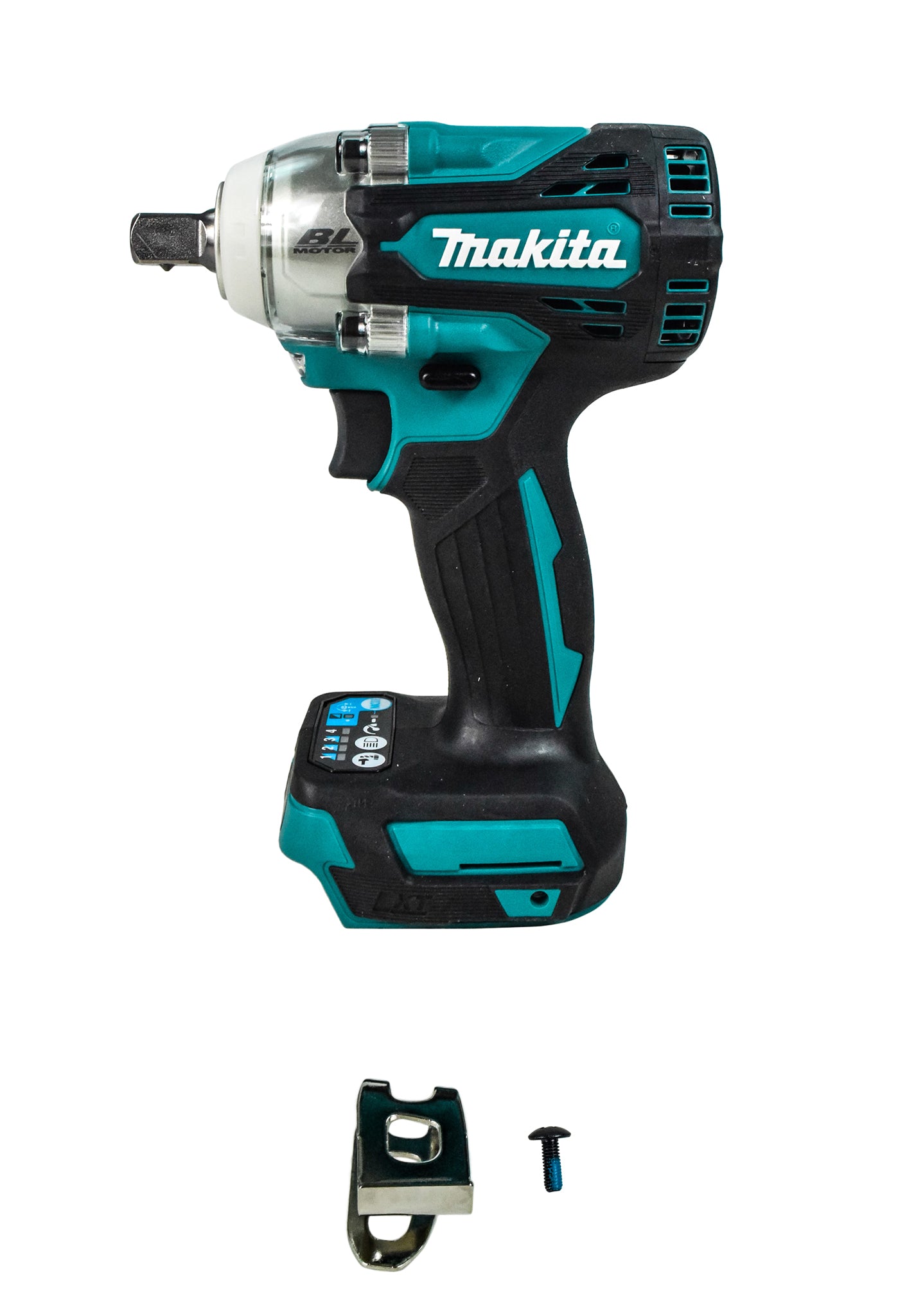 Makita XWT15Z 18V LXT Lithium-Ion Brushless Cordless 4-Speed 1/2" Sq. Drive Impact Wrench w/Detent Anvil, Tool Only