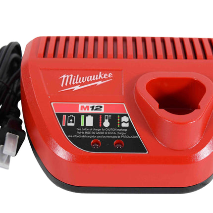 Milwaukee M12 2475-21XC 12V 4.0Ah Cordless Compact Inflator Kit