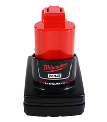 Milwaukee M12 2475-21XC 12V 4.0Ah Cordless Compact Inflator Kit