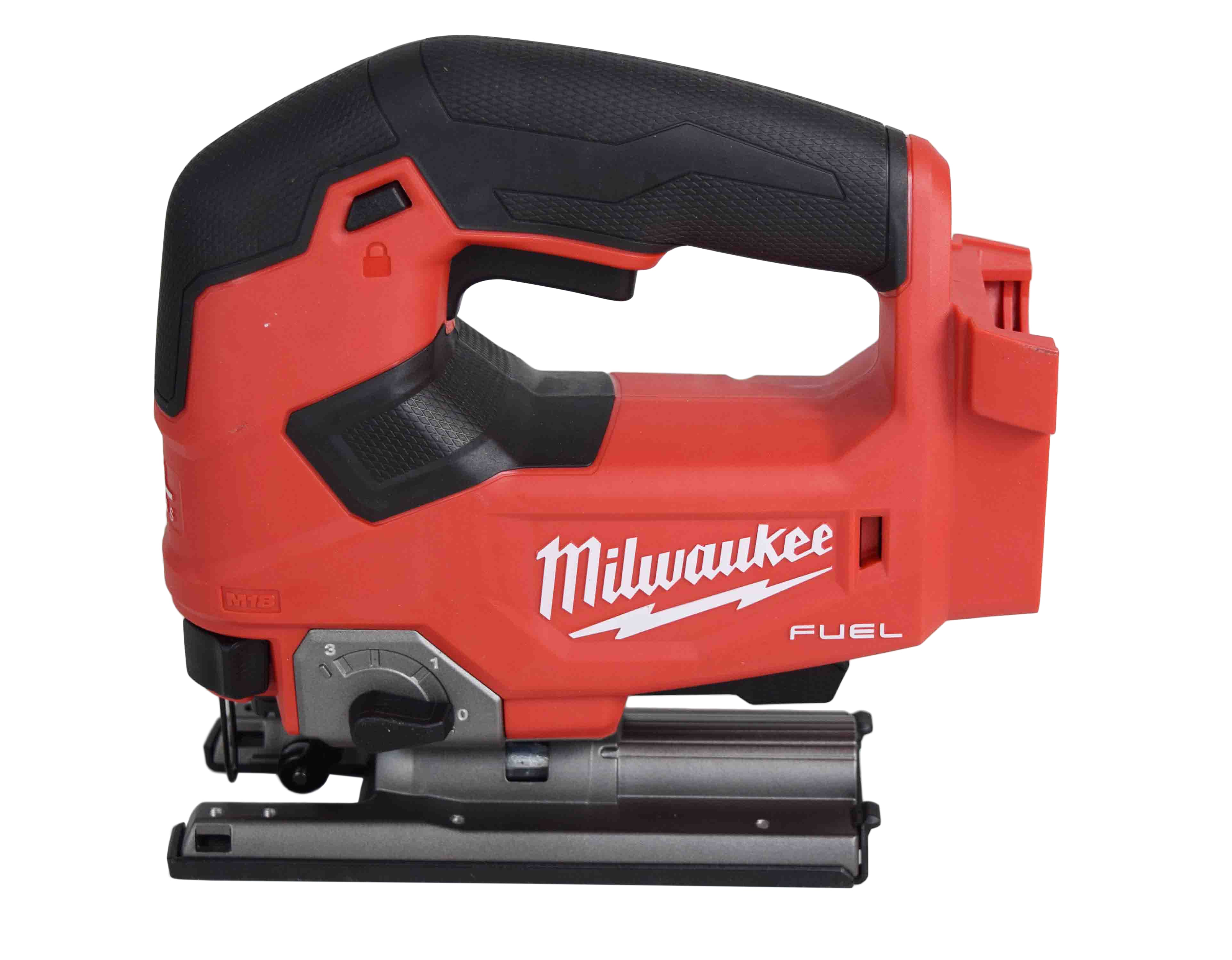 Milwaukee M18 FUEL 18V Lithium-Ion Brushless Cordless Jig Saw (Tool-Only) – Variable Speed, Low-Vibration Cutting, High-Performance Brushless Motor, Compatible with All M18 Batteries