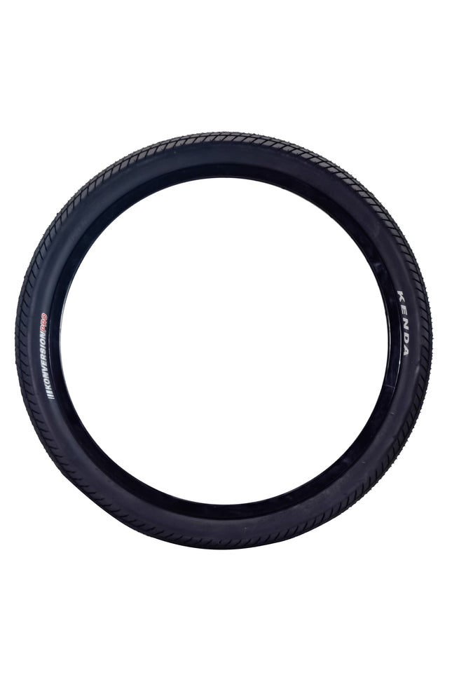 Kenda Konversion Pro K1079 - 20x1.95 Tube Bicycle Tire - 120TPI, 100 PSI Max, and Fold Bead - Lightweight, High- Performance BMX and Street Bike Tire (20x1.95)(20/1.95) w/ Kenda Keychain