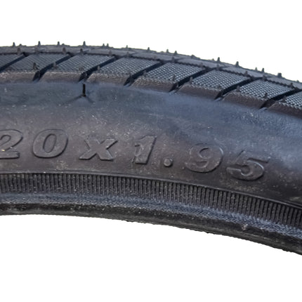 Kenda Konversion Pro K1079 - 20x1.95 Tube Bicycle Tire - 120TPI, 100 PSI Max, and Fold Bead - Lightweight, High- Performance BMX and Street Bike Tire (20x1.95)(20/1.95) w/ Kenda Keychain