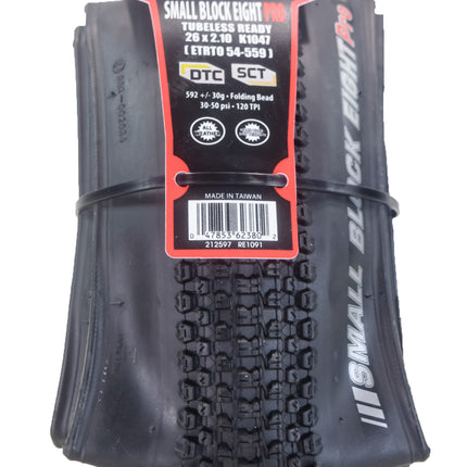 Small Block 8 Pro DTC KSCT 120tpi Fold 26x2.10 XC/Marathon