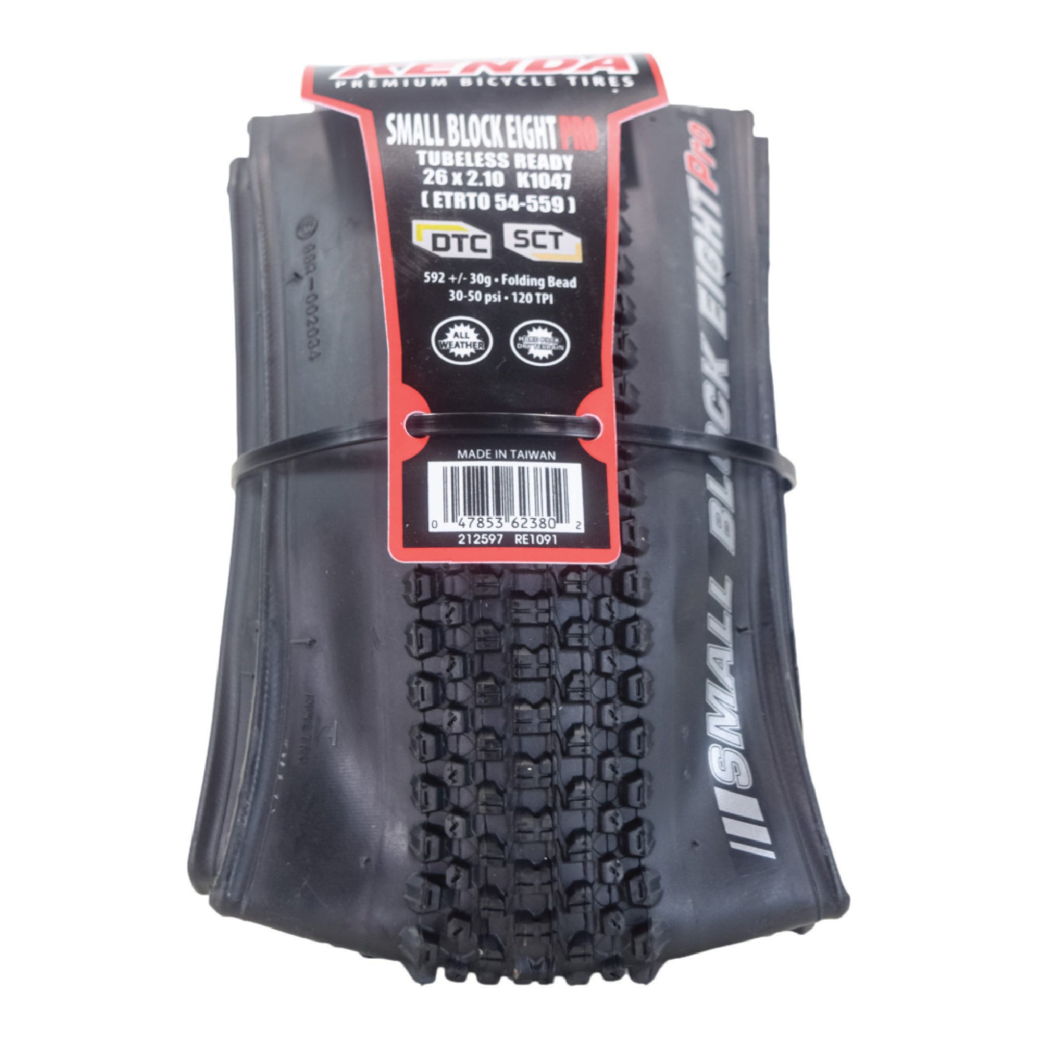 Small Block 8 Pro DTC KSCT 120tpi Fold 26x2.10 XC/Marathon