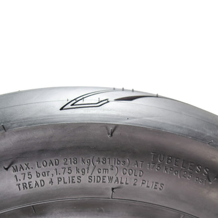 Kenda KD2 Kwick (KD2) 120/80-12 Rear Tire for Motorcycle & Scooter w/ Keychain - Radial Tire with Top-Speed Stability & Excellent Wet Grip - Fit with Honda Grom (120/80-12)