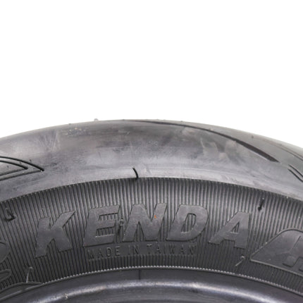 Kenda KD2 Kwick (KD2) 120/80-12 Rear Tire for Motorcycle & Scooter w/ Keychain - Radial Tire with Top-Speed Stability & Excellent Wet Grip - Fit with Honda Grom (120/80-12)
