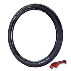 Kenda Small Block Eight Pro K1047 Bike Tire - 26x2.35, 26-Inch MTB Tire, Folding Bead, Tubeless Ready, Aggressive Tread for Trail & Cross-Country Riding with Kenda Keychain