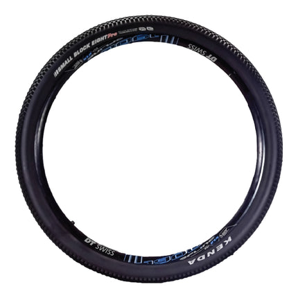 Kenda Small Block Eight Pro K1047 Bike Tire - 27.5x2.10, 27.5-Inch MTB Tire, Folding Bead, Tubeless Ready, Aggressive Tread for Trail & Cross-Country Riding with Kenda Keychain