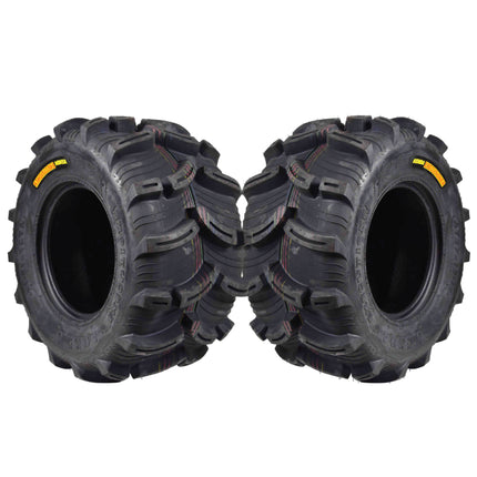 Kenda Executioner K538 - 27x12-12 Rear Tires for All Terrain (ATV), UTV, and Side by Side (SxS) Vehicles - 6-Ply - 27x12x12 (2 Pack)