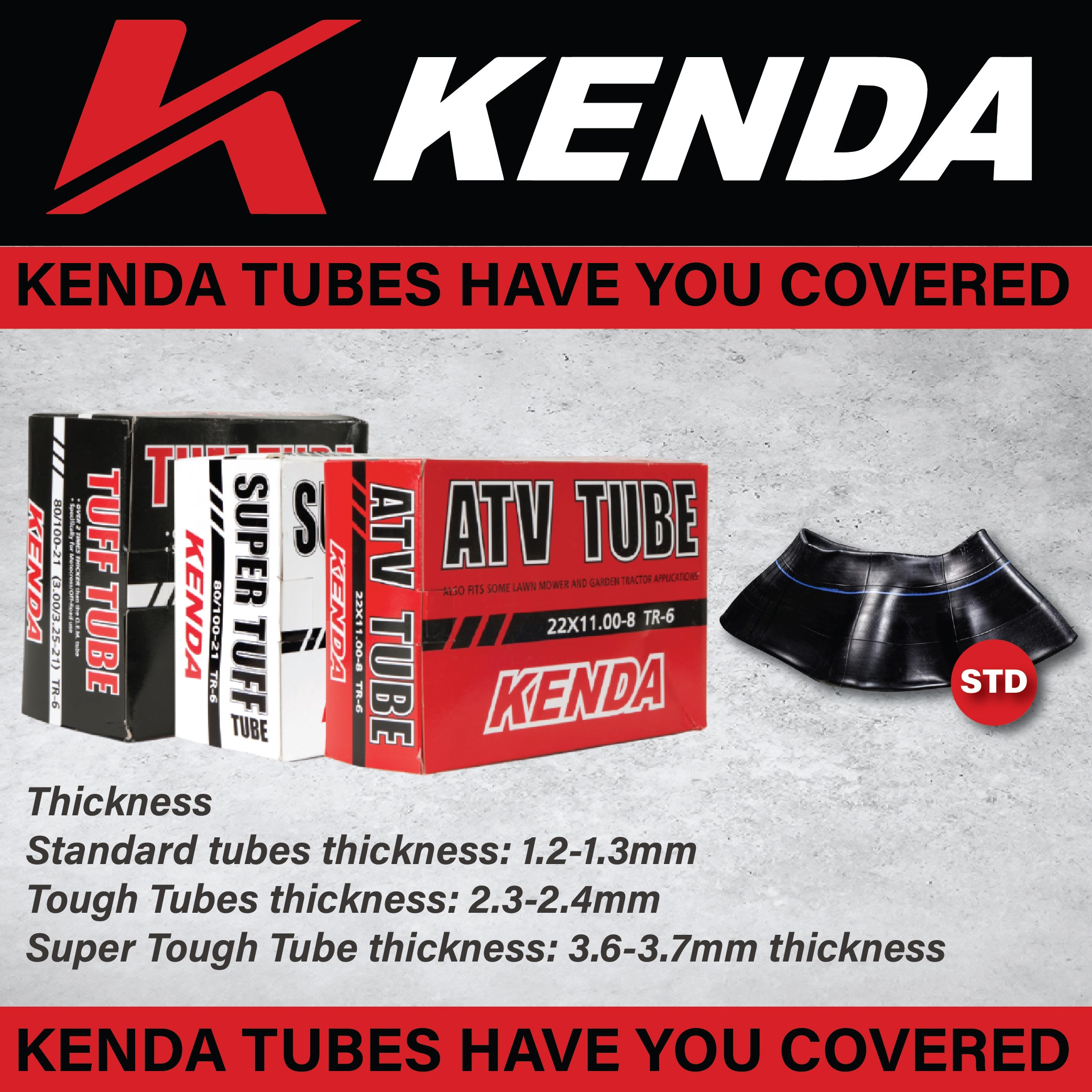 Kenda 20X7-8 TR-6 Inner Tube 047853256208