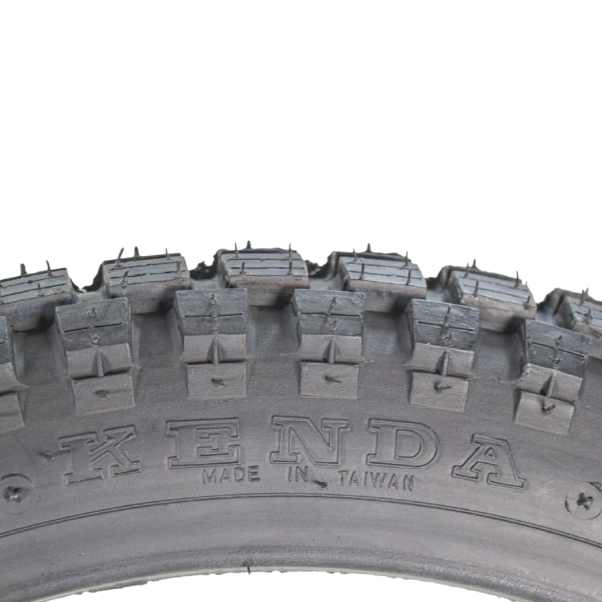 Kenda Small Block K262 2.75-17 Tube-Type (TT) Tire & TR-4 275/300-17 Tube for Small Street and Trail Bikes, Dirt Bikes, and Scooters - Durable Off-Road and On-Road Performance with Keychain