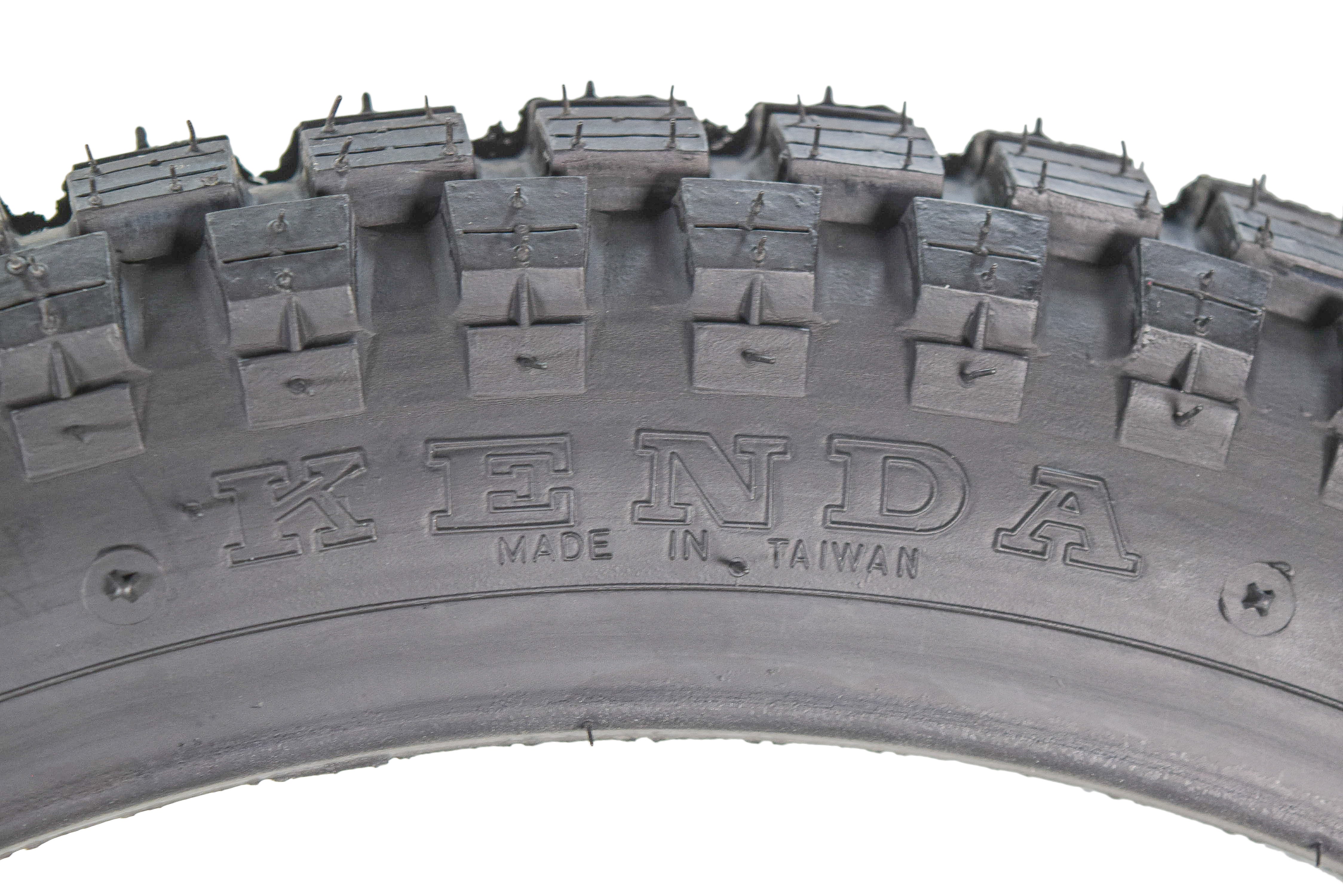 Kenda Small Block Trail Bike Tire Set - 2.75x17 Size fits Honda CT110 & CT90 - Includes 2 Tires and 2 Tubes (275/300-17, TR-4)