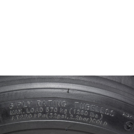 Kenda Hole-N-1 K389 20x10-10 Tubeless Golf Cart Turf Tire with 4-Ply Rating & Pre Assembled Gunmetal Wheel with Keychain Hole in one 20/10/10 – Single