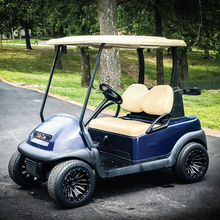 Kenda Hole-N-1 K389 20x10-10 Tubeless Golf Cart Turf Tire with 4-Ply Rating & Pre Assembled Matte Black Wheel with Keychain Hole in one 20/10/10 – 4 Pack