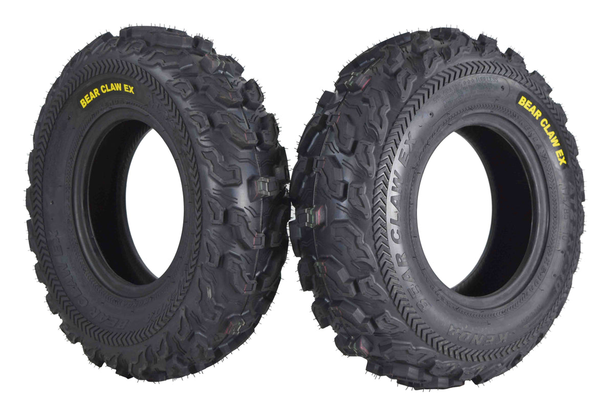 Kenda Bear Claw EX 22x7-10 Front 6 PLY ATV Tires Bearclaw 22x7x10 (2 Pack)