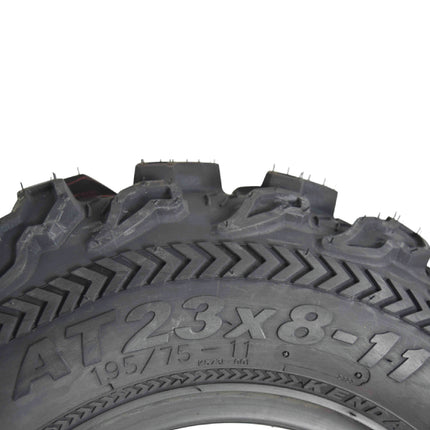 Kenda Bearclaw EX K573 - 23x8-11 Front Tires for All Terrain (ATV), UTV, and Side by Side (SxS) Vehicles - 6-Ply - Bear Claw EX 23x8x11 (2-Pack)