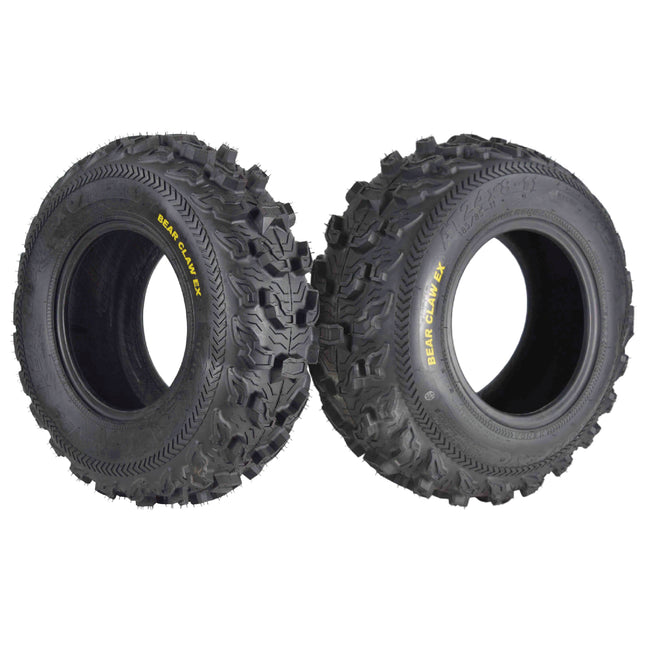 Kenda Bearclaw EX K573 - 24x8-11 Front Tires for All Terrain (ATV), UTV, and Side by Side (SxS) Vehicles - 6-Ply - Bear Claw EX 24x8x11 (2-Pack)