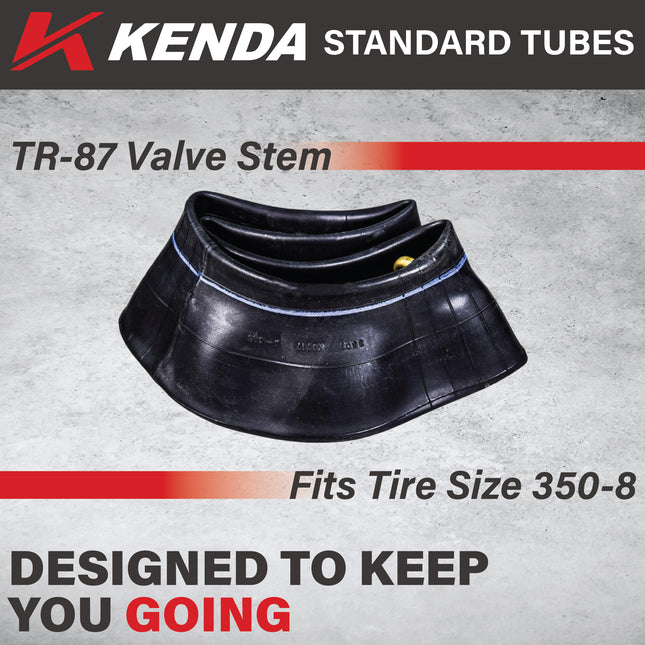 Kenda Heavy Duty ATV Inner Tube 4.00-8 – Butyl Rubber Construction with TR-87 Valve Stem for Reliable Air Retention, Puncture Resistance & Durability; for ATV & Quad Off-Road Riding w/Keychain(2-Pack)