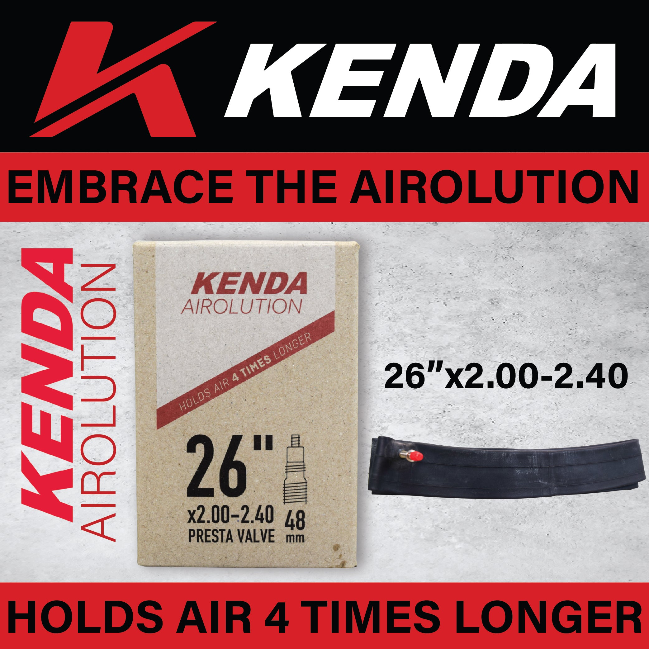 Airolution 26x2.00-2.40 Tube