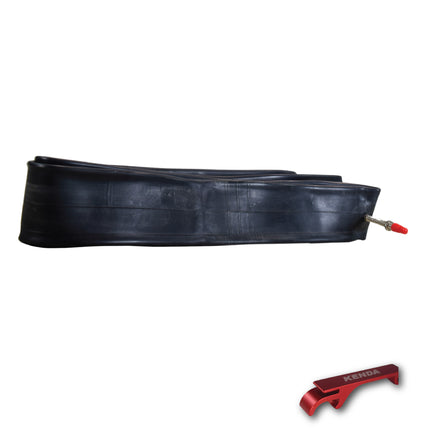 Kenda Airolution 27.5x2.00-2.40 Bicycle Inner Tube - Durable Butyl Rubber Bike Tube & 48mm Removable Core Presta Valve with Keychain