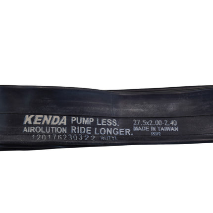 Kenda Airolution 27.5x2.00-2.40 Bicycle Inner Tube - Durable Butyl Rubber Bike Tube & 48mm Removable Core Presta Valve with Keychain