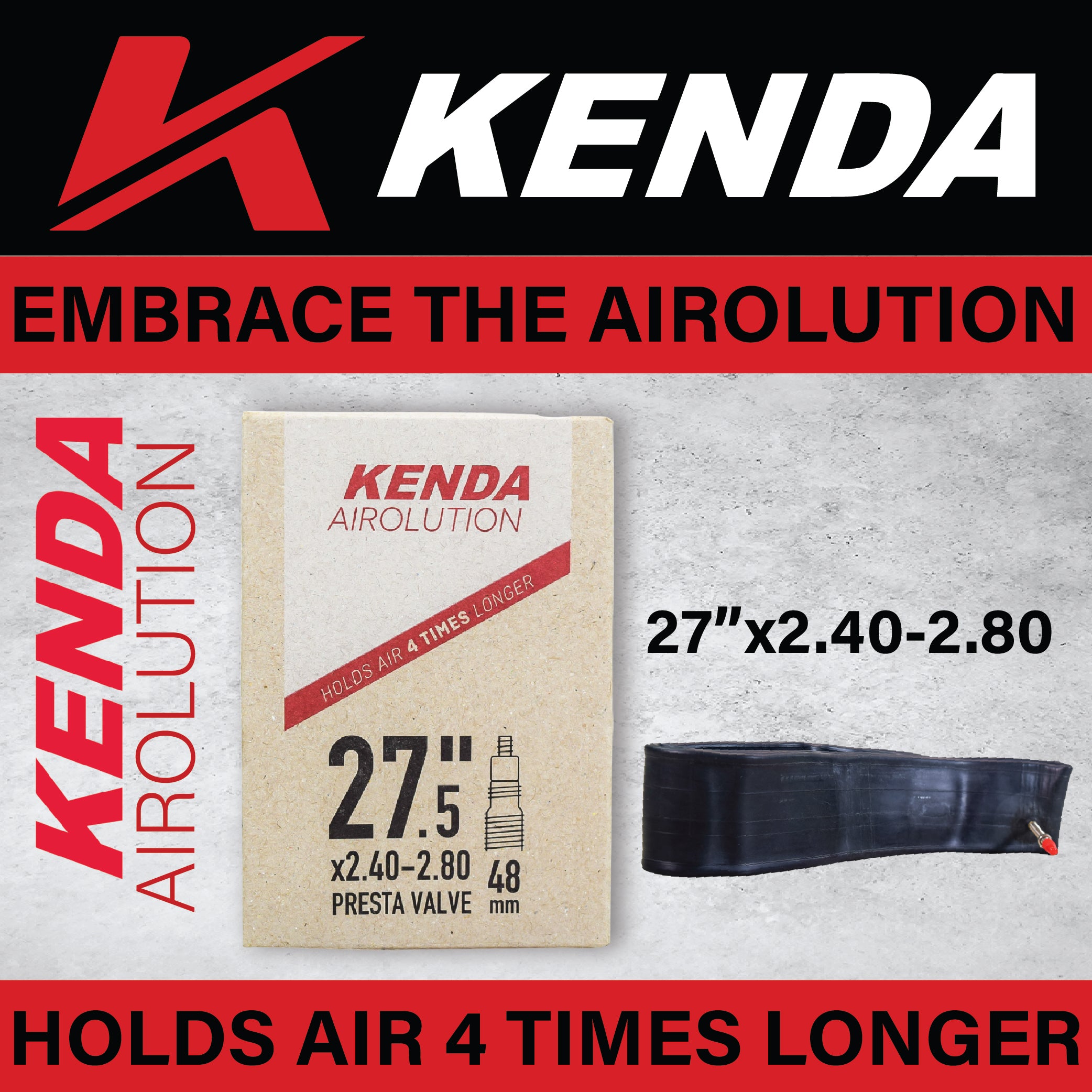 Airolution 27.5x2.40-2.80 Tube