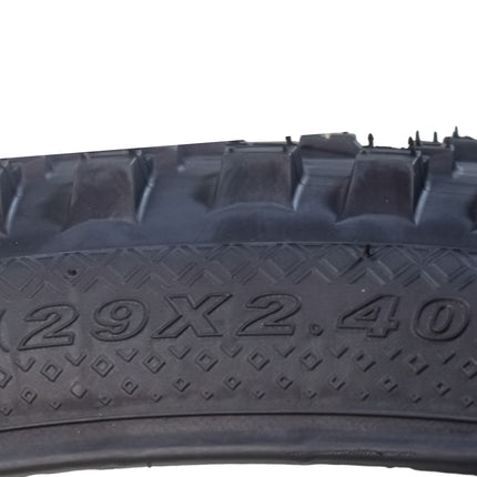 Kenda Nevegal 2 EMC K1211E 29x2.40 Mountain Bike Tire with Foldable ATC Casing, EN-DTC Compound, E-Bike Ready (ECE-R75) Low Rolling Resistance for Enduro/Trail + Airolution 29x2.00-2.40 Tube, Keychain