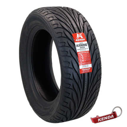 Kenda Kanine KR20 205/55R15 81T Rear Tire for 3-Wheel Autocycle w keychain