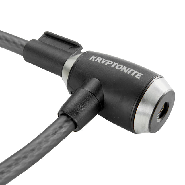 Kryptonite KryptoFlex 815 Key Cable Bike Lock - 6 ft. Long, 5/16" Diameter Cable with Keys for Bicycles; E-Bikes; Scooters (004943)