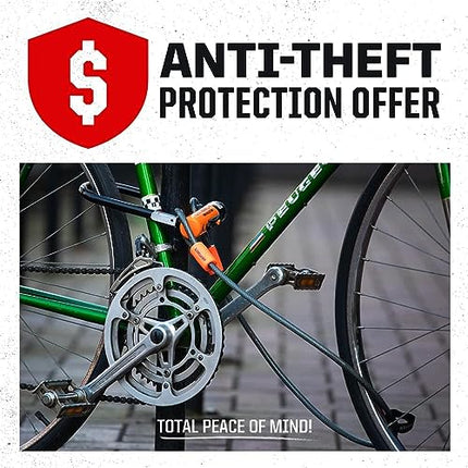 Kryptonite 000815 Evolution Series 4 1016 Integrated Chain 5.25ft (160cm)