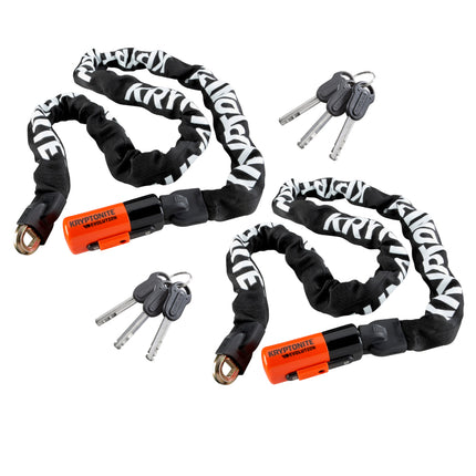 Kryptonite KryptoFlex 815 Combo Cable Lock, 5 ft Braided Steel Cable 2 pack, With Resettable 4-Digit Combination, Easy-Click Locking, Vinyl Protection –  Bike Lock & Accessory Security (2-Pack)