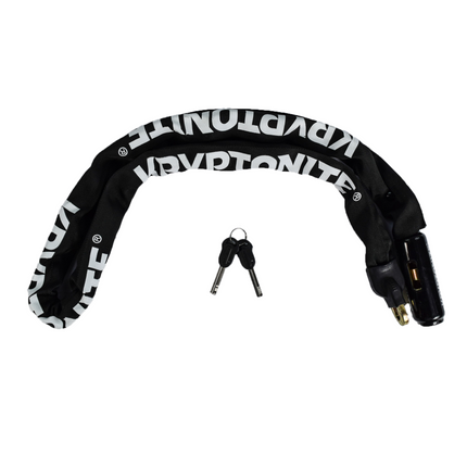 Kryptonite 001706 Keeper Integrated Chain Lock 47inch 120cm x7mm Flexible